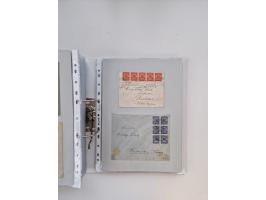 1920/23, umfangreiche Sammlung mit über 4600 Briefen, Karten und Ganzsachen. Dabei interessante Frankaturen, Blockeinheiten, 