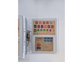 1920/23, umfangreiche Sammlung mit über 4600 Briefen, Karten und Ganzsachen. Dabei interessante Frankaturen, Blockeinheiten, 