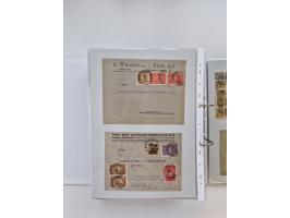 1920/23, umfangreiche Sammlung mit über 4600 Briefen, Karten und Ganzsachen. Dabei interessante Frankaturen, Blockeinheiten, 