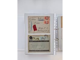1920/23, umfangreiche Sammlung mit über 4600 Briefen, Karten und Ganzsachen. Dabei interessante Frankaturen, Blockeinheiten, 