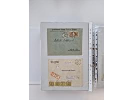 1920/23, umfangreiche Sammlung mit über 4600 Briefen, Karten und Ganzsachen. Dabei interessante Frankaturen, Blockeinheiten, 
