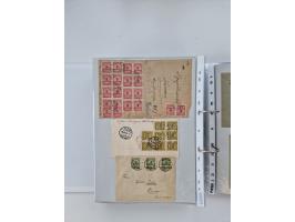 1920/23, umfangreiche Sammlung mit über 4600 Briefen, Karten und Ganzsachen. Dabei interessante Frankaturen, Blockeinheiten, 