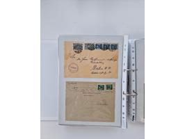 1920/23, umfangreiche Sammlung mit über 4600 Briefen, Karten und Ganzsachen. Dabei interessante Frankaturen, Blockeinheiten, 