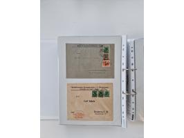 1920/23, umfangreiche Sammlung mit über 4600 Briefen, Karten und Ganzsachen. Dabei interessante Frankaturen, Blockeinheiten, 