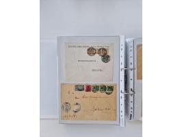 1920/23, umfangreiche Sammlung mit über 4600 Briefen, Karten und Ganzsachen. Dabei interessante Frankaturen, Blockeinheiten, 