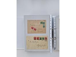 1920/23, umfangreiche Sammlung mit über 4600 Briefen, Karten und Ganzsachen. Dabei interessante Frankaturen, Blockeinheiten, 