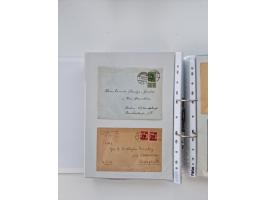 1920/23, umfangreiche Sammlung mit über 4600 Briefen, Karten und Ganzsachen. Dabei interessante Frankaturen, Blockeinheiten, 