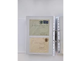 1920/23, umfangreiche Sammlung mit über 4600 Briefen, Karten und Ganzsachen. Dabei interessante Frankaturen, Blockeinheiten, 