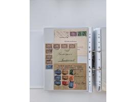 1920/23, umfangreiche Sammlung mit über 4600 Briefen, Karten und Ganzsachen. Dabei interessante Frankaturen, Blockeinheiten, 