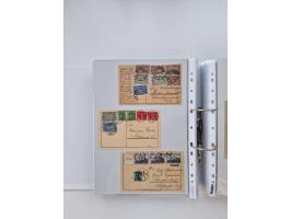 1920/23, umfangreiche Sammlung mit über 4600 Briefen, Karten und Ganzsachen. Dabei interessante Frankaturen, Blockeinheiten, 