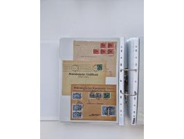 1920/23, umfangreiche Sammlung mit über 4600 Briefen, Karten und Ganzsachen. Dabei interessante Frankaturen, Blockeinheiten, 