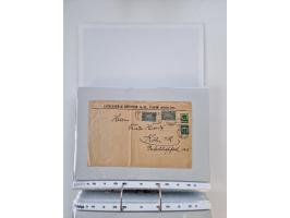 1920/23, umfangreiche Sammlung mit über 4600 Briefen, Karten und Ganzsachen. Dabei interessante Frankaturen, Blockeinheiten, 