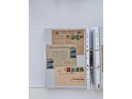 1920/23, umfangreiche Sammlung mit über 4600 Briefen, Karten und Ganzsachen. Dabei interessante Frankaturen, Blockeinheiten, 