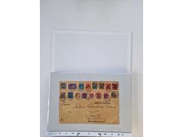 1920/23, umfangreiche Sammlung mit über 4600 Briefen, Karten und Ganzsachen. Dabei interessante Frankaturen, Blockeinheiten, 