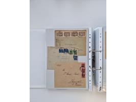 1920/23, umfangreiche Sammlung mit über 4600 Briefen, Karten und Ganzsachen. Dabei interessante Frankaturen, Blockeinheiten, 
