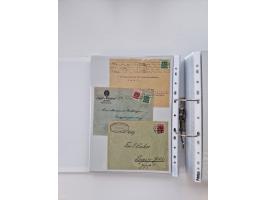 1920/23, umfangreiche Sammlung mit über 4600 Briefen, Karten und Ganzsachen. Dabei interessante Frankaturen, Blockeinheiten, 