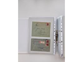 1920/23, umfangreiche Sammlung mit über 4600 Briefen, Karten und Ganzsachen. Dabei interessante Frankaturen, Blockeinheiten, 