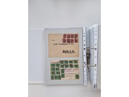 1920/23, umfangreiche Sammlung mit über 4600 Briefen, Karten und Ganzsachen. Dabei interessante Frankaturen, Blockeinheiten, 