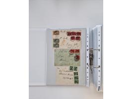 1920/23, umfangreiche Sammlung mit über 4600 Briefen, Karten und Ganzsachen. Dabei interessante Frankaturen, Blockeinheiten, 