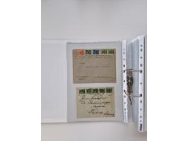 1920/23, umfangreiche Sammlung mit über 4600 Briefen, Karten und Ganzsachen. Dabei interessante Frankaturen, Blockeinheiten, 