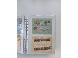 1920/23, umfangreiche Sammlung mit über 4600 Briefen, Karten und Ganzsachen. Dabei interessante Frankaturen, Blockeinheiten, 