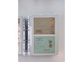 1920/23, umfangreiche Sammlung mit über 4600 Briefen, Karten und Ganzsachen. Dabei interessante Frankaturen, Blockeinheiten, 