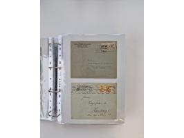 1920/23, umfangreiche Sammlung mit über 4600 Briefen, Karten und Ganzsachen. Dabei interessante Frankaturen, Blockeinheiten, 