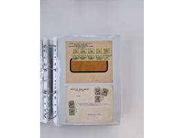 1920/23, umfangreiche Sammlung mit über 4600 Briefen, Karten und Ganzsachen. Dabei interessante Frankaturen, Blockeinheiten, 
