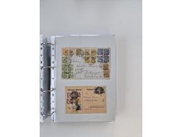 1920/23, umfangreiche Sammlung mit über 4600 Briefen, Karten und Ganzsachen. Dabei interessante Frankaturen, Blockeinheiten, 