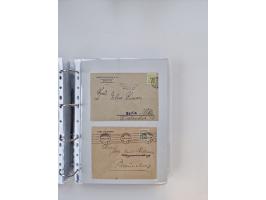 1920/23, umfangreiche Sammlung mit über 4600 Briefen, Karten und Ganzsachen. Dabei interessante Frankaturen, Blockeinheiten, 