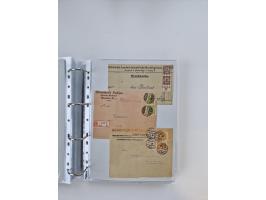 1920/23, umfangreiche Sammlung mit über 4600 Briefen, Karten und Ganzsachen. Dabei interessante Frankaturen, Blockeinheiten, 