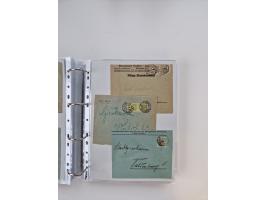 1920/23, umfangreiche Sammlung mit über 4600 Briefen, Karten und Ganzsachen. Dabei interessante Frankaturen, Blockeinheiten, 