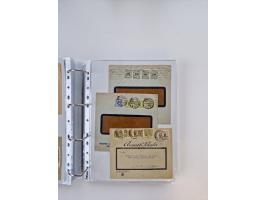 1920/23, umfangreiche Sammlung mit über 4600 Briefen, Karten und Ganzsachen. Dabei interessante Frankaturen, Blockeinheiten, 