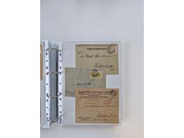 1920/23, umfangreiche Sammlung mit über 4600 Briefen, Karten und Ganzsachen. Dabei interessante Frankaturen, Blockeinheiten, 