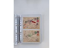 1920/23, umfangreiche Sammlung mit über 4600 Briefen, Karten und Ganzsachen. Dabei interessante Frankaturen, Blockeinheiten, 