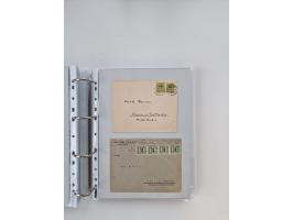 1920/23, umfangreiche Sammlung mit über 4600 Briefen, Karten und Ganzsachen. Dabei interessante Frankaturen, Blockeinheiten, 