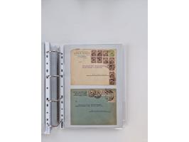 1920/23, umfangreiche Sammlung mit über 4600 Briefen, Karten und Ganzsachen. Dabei interessante Frankaturen, Blockeinheiten, 