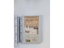 1920/23, umfangreiche Sammlung mit über 4600 Briefen, Karten und Ganzsachen. Dabei interessante Frankaturen, Blockeinheiten, 