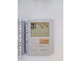 1920/23, umfangreiche Sammlung mit über 4600 Briefen, Karten und Ganzsachen. Dabei interessante Frankaturen, Blockeinheiten, 