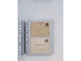 1920/23, umfangreiche Sammlung mit über 4600 Briefen, Karten und Ganzsachen. Dabei interessante Frankaturen, Blockeinheiten, 