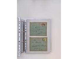 1920/23, umfangreiche Sammlung mit über 4600 Briefen, Karten und Ganzsachen. Dabei interessante Frankaturen, Blockeinheiten, 