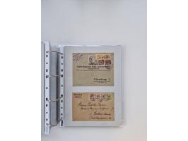 1920/23, umfangreiche Sammlung mit über 4600 Briefen, Karten und Ganzsachen. Dabei interessante Frankaturen, Blockeinheiten, 