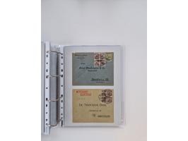 1920/23, umfangreiche Sammlung mit über 4600 Briefen, Karten und Ganzsachen. Dabei interessante Frankaturen, Blockeinheiten, 