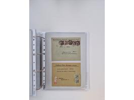 1920/23, umfangreiche Sammlung mit über 4600 Briefen, Karten und Ganzsachen. Dabei interessante Frankaturen, Blockeinheiten, 