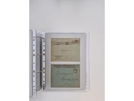 1920/23, umfangreiche Sammlung mit über 4600 Briefen, Karten und Ganzsachen. Dabei interessante Frankaturen, Blockeinheiten, 