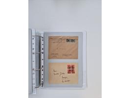 1920/23, umfangreiche Sammlung mit über 4600 Briefen, Karten und Ganzsachen. Dabei interessante Frankaturen, Blockeinheiten, 