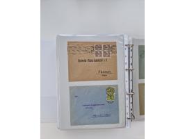 1920/23, umfangreiche Sammlung mit über 4600 Briefen, Karten und Ganzsachen. Dabei interessante Frankaturen, Blockeinheiten, 