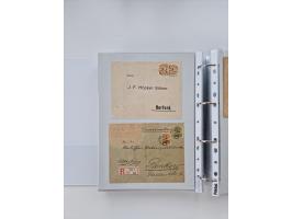 1920/23, umfangreiche Sammlung mit über 4600 Briefen, Karten und Ganzsachen. Dabei interessante Frankaturen, Blockeinheiten, 