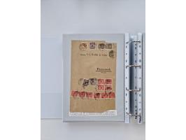 1920/23, umfangreiche Sammlung mit über 4600 Briefen, Karten und Ganzsachen. Dabei interessante Frankaturen, Blockeinheiten, 