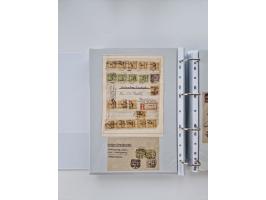 1920/23, umfangreiche Sammlung mit über 4600 Briefen, Karten und Ganzsachen. Dabei interessante Frankaturen, Blockeinheiten, 